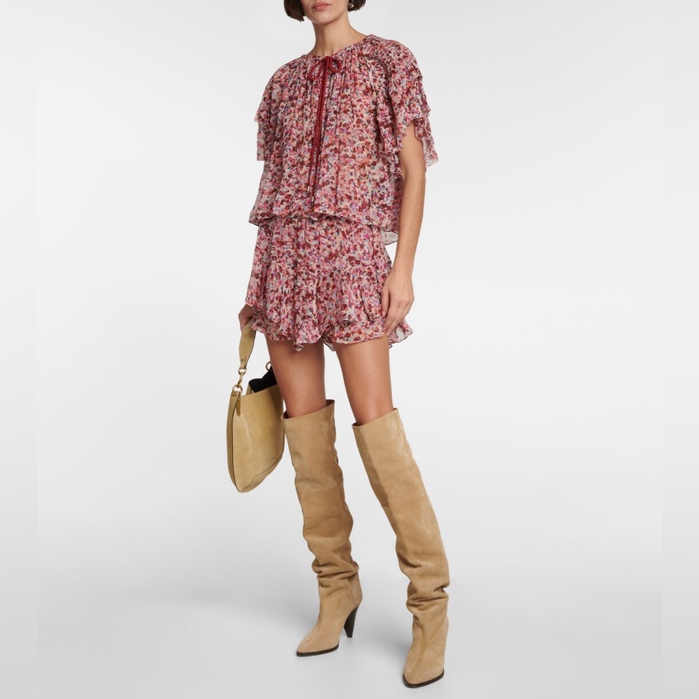 Isabel Marant SET, Daytonea Top + Sornel Shorts, Size FR 40